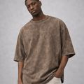 ZAMAA Marble Washed Oversized T-Shirt – Premium Streetwear Essential