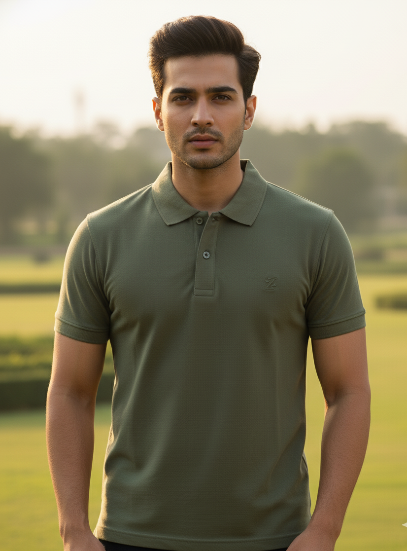 Zamaa Olive Polo Charm