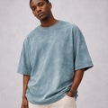 ZAMAA Marble Washed Oversized T-Shirt – Premium Streetwear Essential